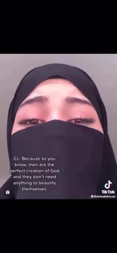 What? Since when men are perfect? I-