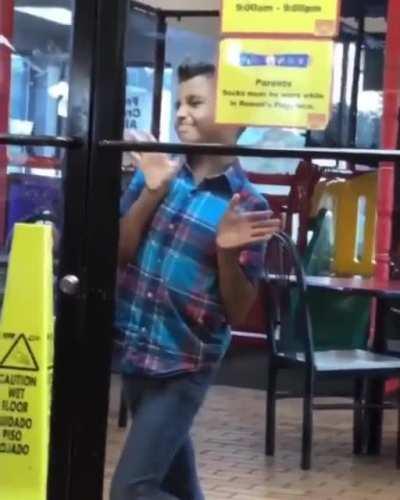 He was trying so hard