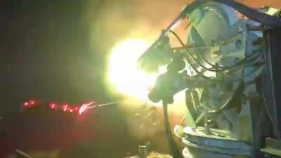 “It costs $400,000 to fire this weapon for twelve seconds.“