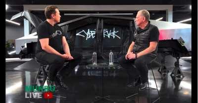 Elon in his latest Cybertruck interview with Sandy Munro: 