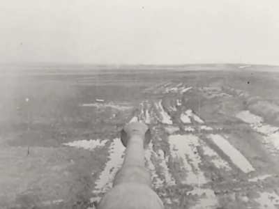 Tiger Tank barrel cam on the Eastern Front in early 1944