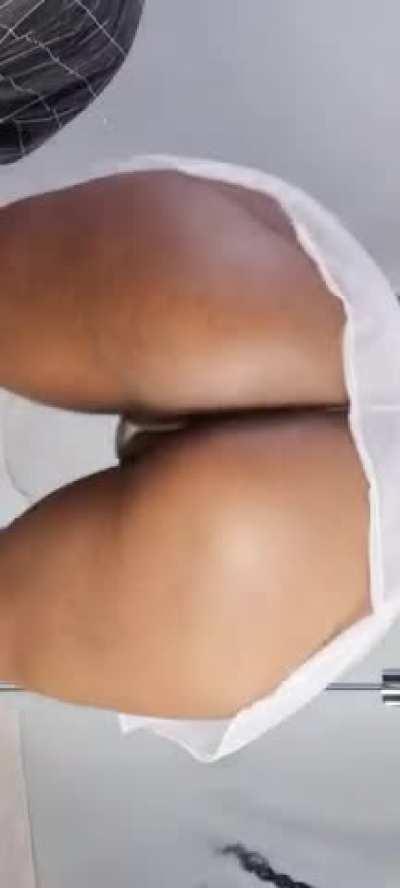 Do you like how my panty disappears between my cheeks?