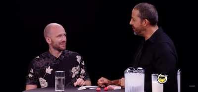 David Blaine turns down a perfectly good milkshake.