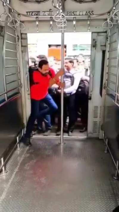 India railway station looks like something out of an action movie