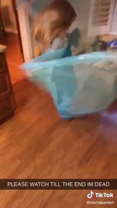 Why you never try and jump with that kind of dress...