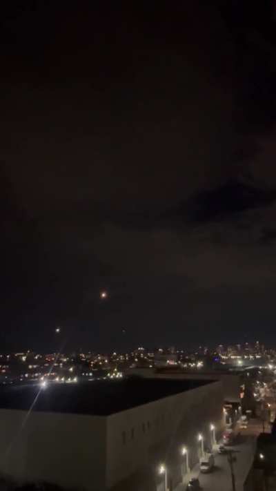 Seen over Brooklyn, 8pm 9/16.