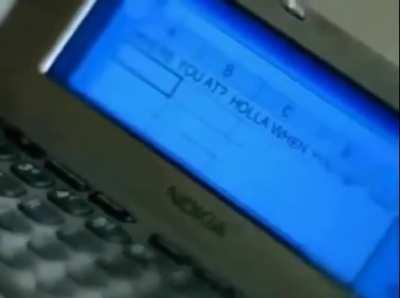 That iconic moment in 2002 when Kelly Rowland got mad at her boyfriend for not responding to her texts on Microsoft Excel.