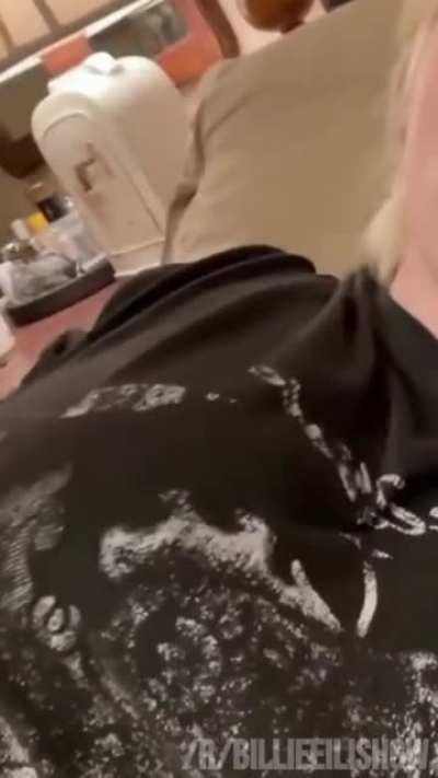 Billie and her massive milkers in motion