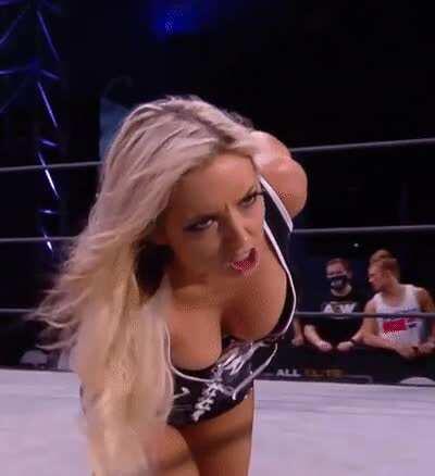 Allie's cleavage
