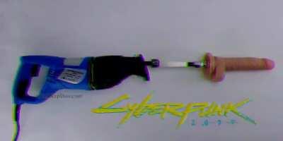 A weapon to surpass cyberpunk...