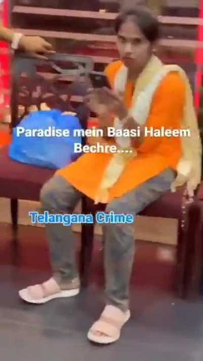 Paradise selling spoiled haleem