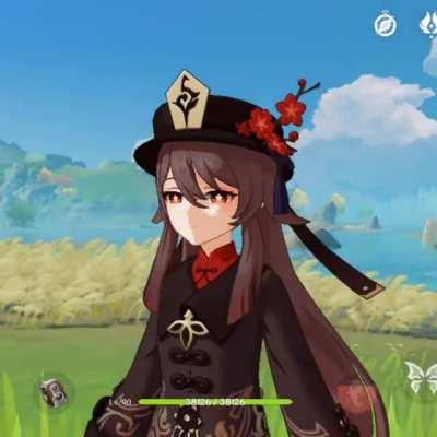 idk how, but my Hu Tao was being sus for a lil while.