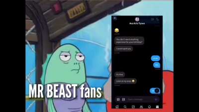 the Mr Beast situation in a nutshell