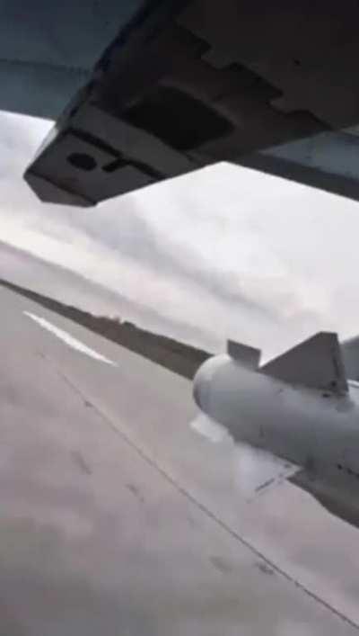 RU pov Russian SU-34 Bomber completed missions over Ukraine (aircraft intact not shot down) near Kharkiv region