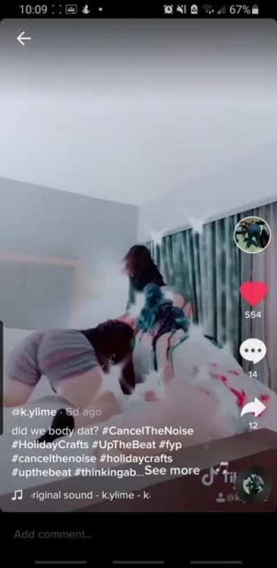 Just friends having fun🥰😇