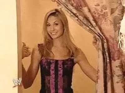 Stacy Keibler shopping for panties