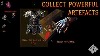 I just published the Demo for my rhythm hack and slash RiffHammer