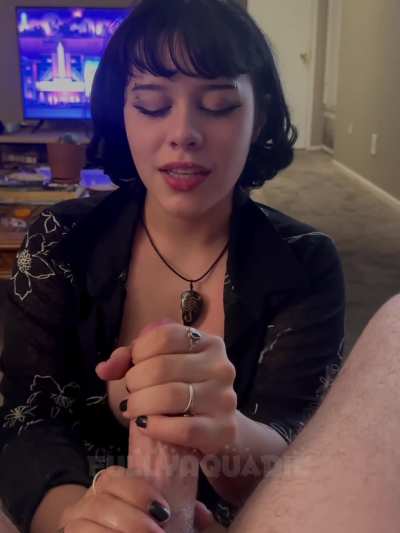 I can’t keep my hands off of him