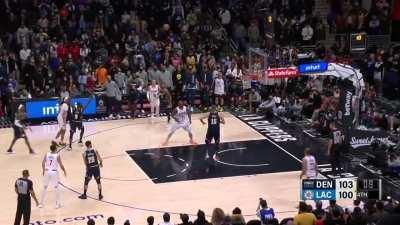 [Highlight] Up from the G League, Davon Reed Stops Boston Jr. to Beat the Clippers