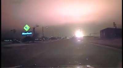 Night turns into day in an instant in Texas