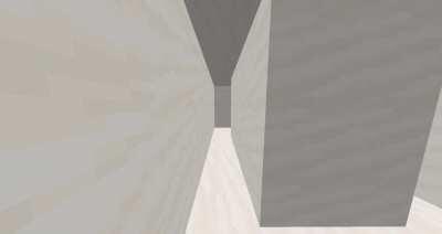 Impossible Geometry in Minceraft: The Long Hallway