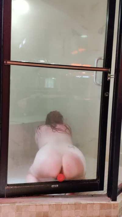 A Shower Is Better With A Dildo