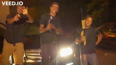 Looks like he has asthmatic problems..