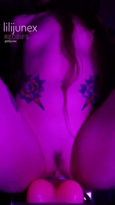 Romantic evening impaling on >12