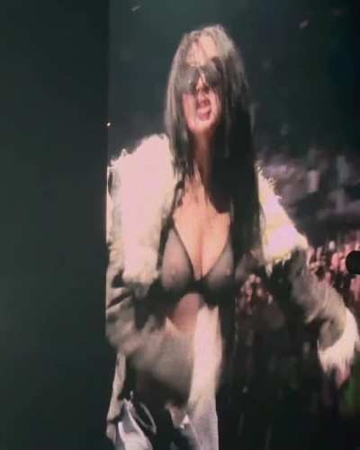 See through tits on tour