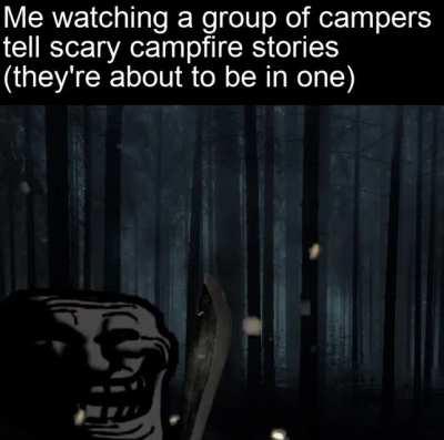 I love the sound of screaming, echoing into the night sky