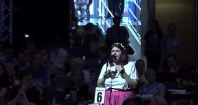 Kleines Highlight vom Parteitag der Linken