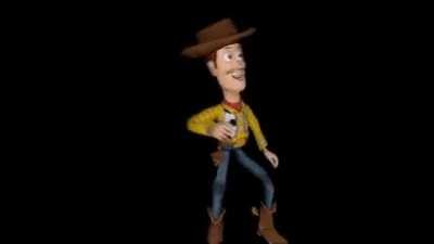 So, found out that somewhere, someone, has animated Woody with Scouts laugh. Why do I feel threatened?