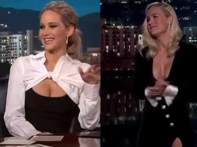 Who is the Hottest Jimmy Kimmel Guest Hosts: Jennifer Lawrence vs Brie Larson