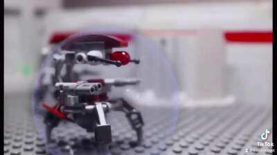 Droideka Lego Stopmotion film