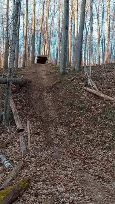 This is why you never panic brake.