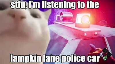 Police car do be spitting bars tho