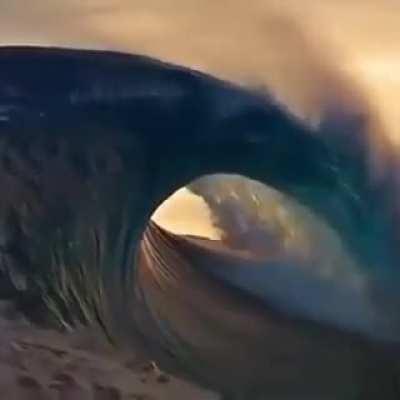 Waves touching the clouds