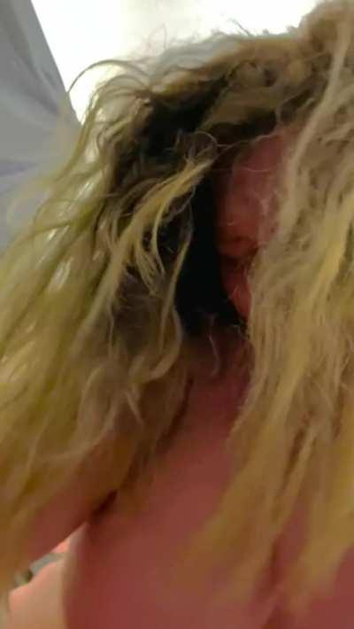 The harder you squeeze, the harder I ride, the harder I cum