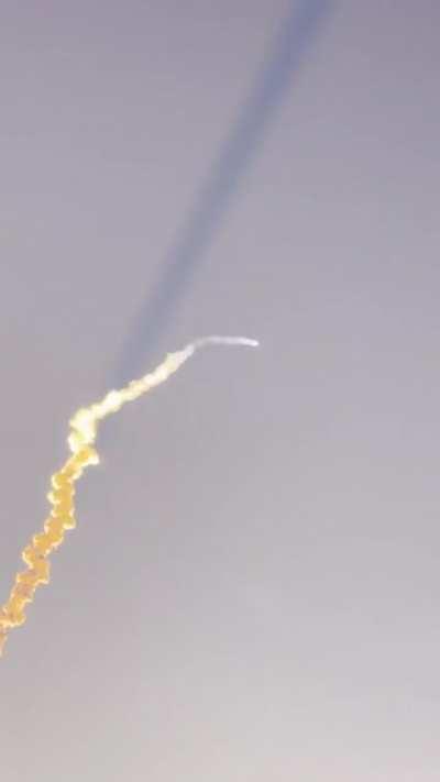 ULA Atlas V liftoff this morning. Taken from Titusville,FL. Launch 1 of 2 today.