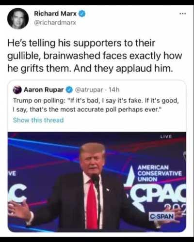 That is also called a lie.