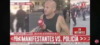 durísimas declaraciones de un militante