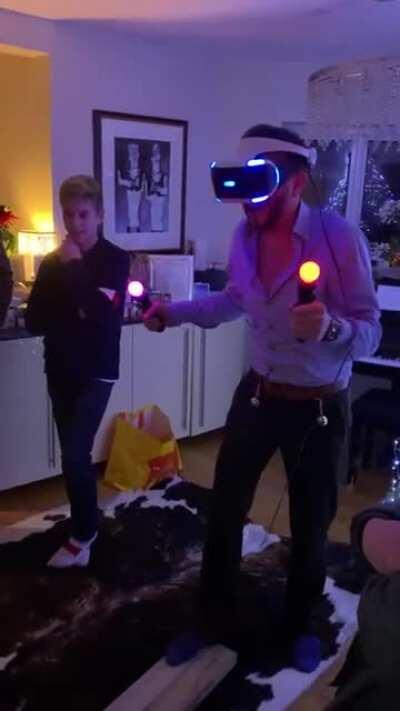 DBS letting yourself go in VR