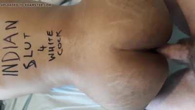 Proudly branded as a BWC slut 