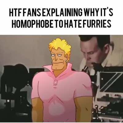 Yeah I hate furries how can you tell