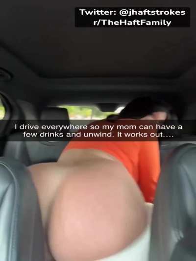 I always give my mom, Mona a ride