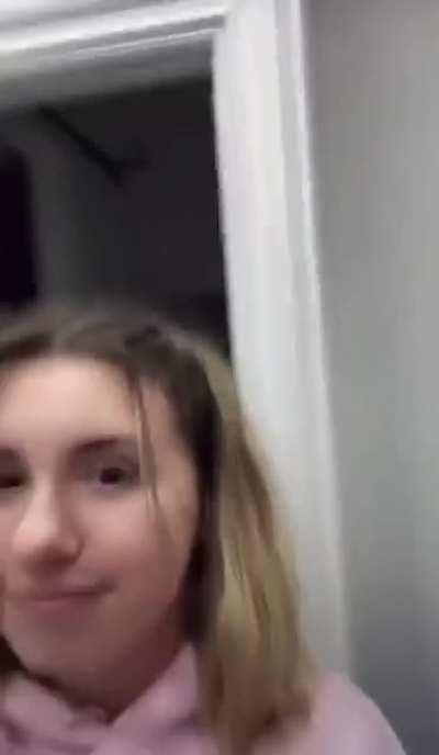 Dora wakes up her roommate