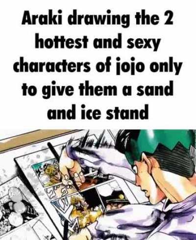 The fool and Horis make the stand user look bad for some reason