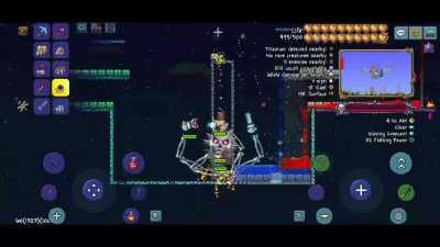 I enslaved skeletron prime for an obsidian farm