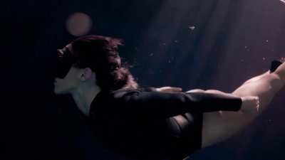 Emma watson  swimming