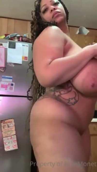 Natural boobs and beauty